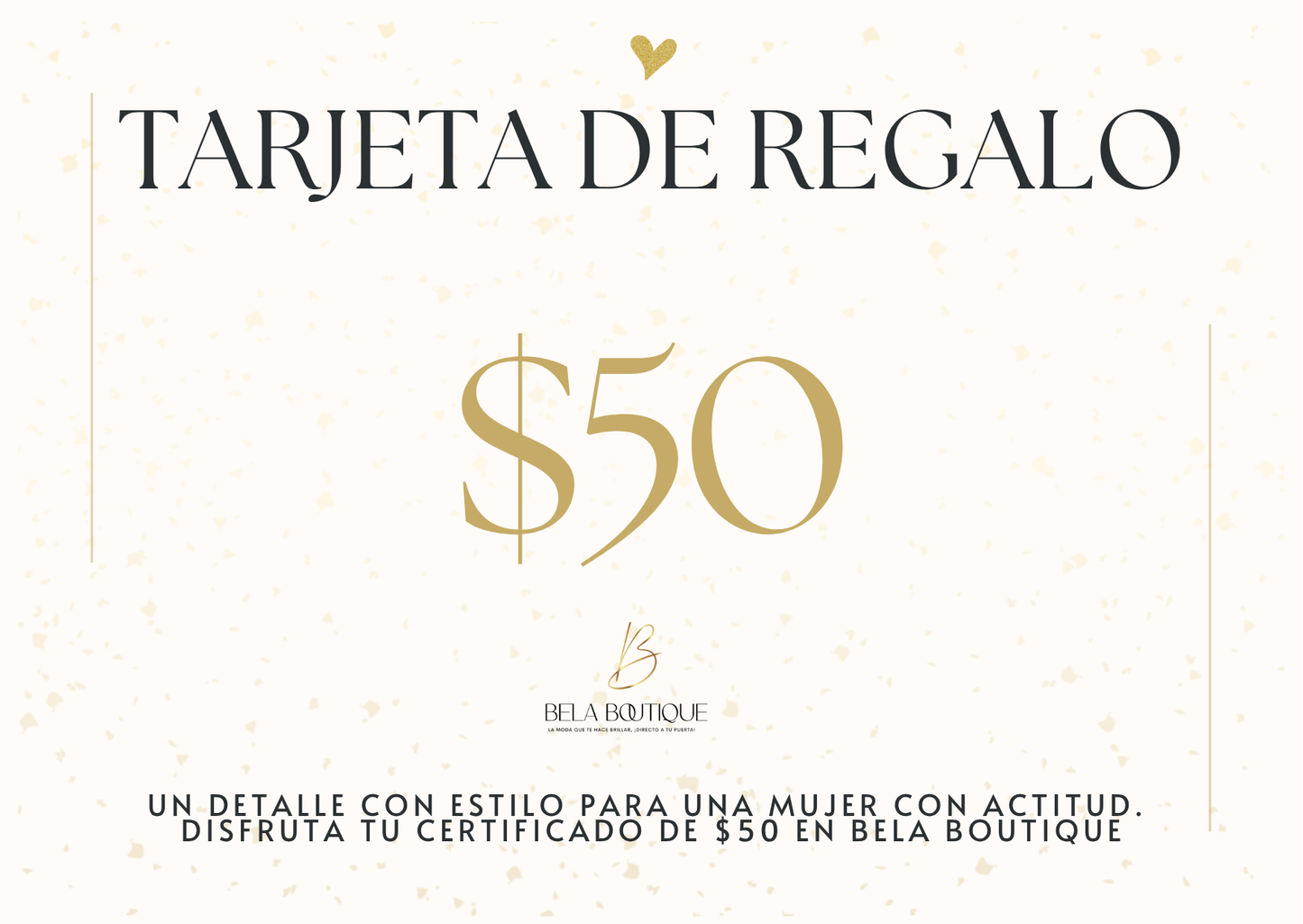 Bela Gift Card