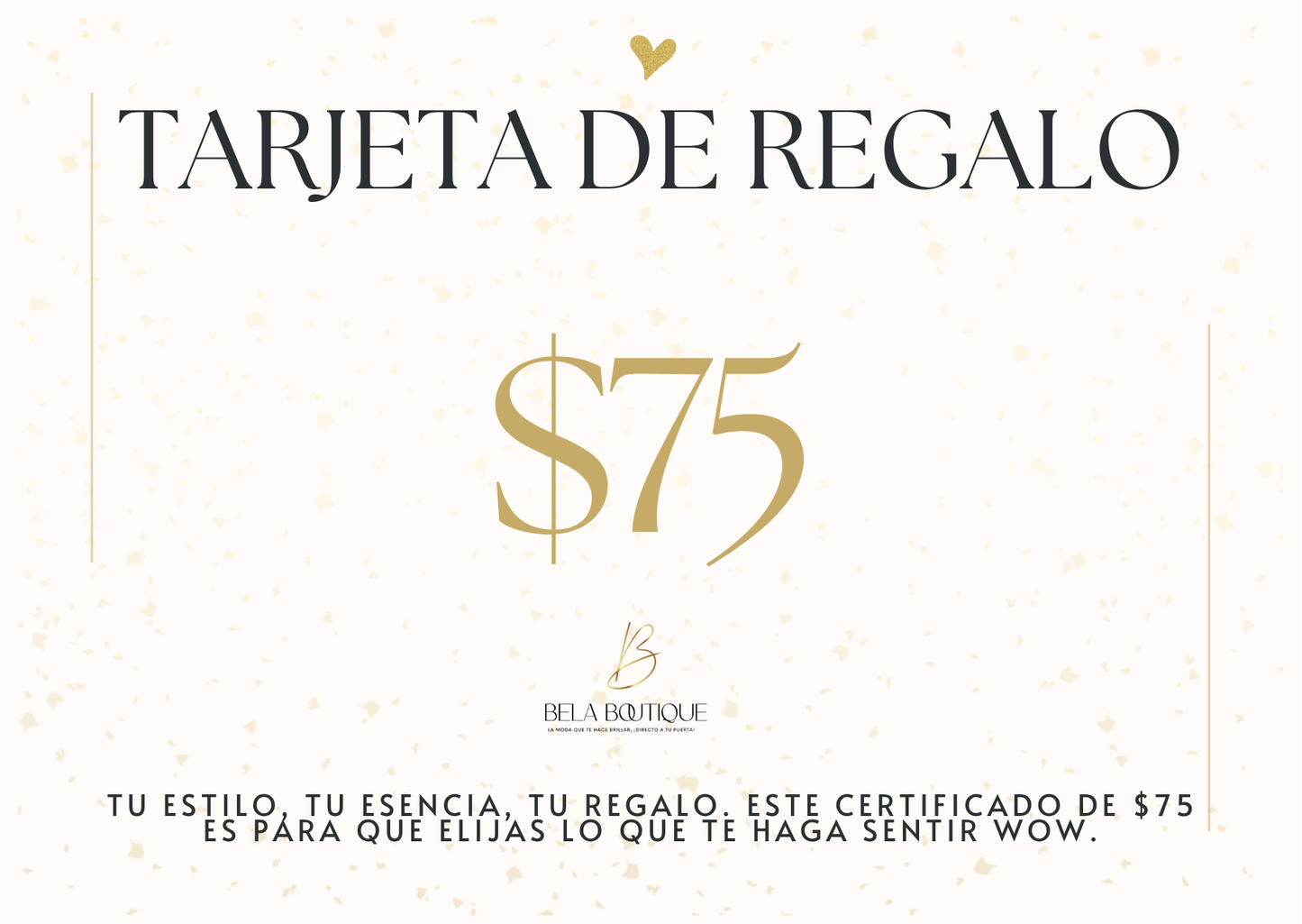 Bela Gift Card