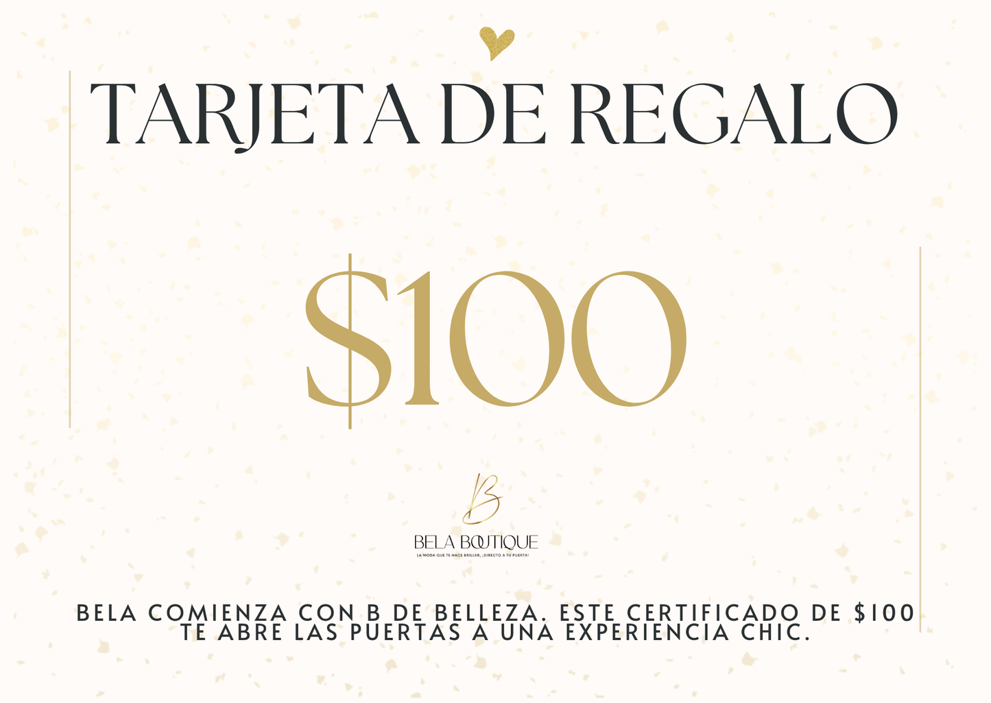 Bela Gift Card