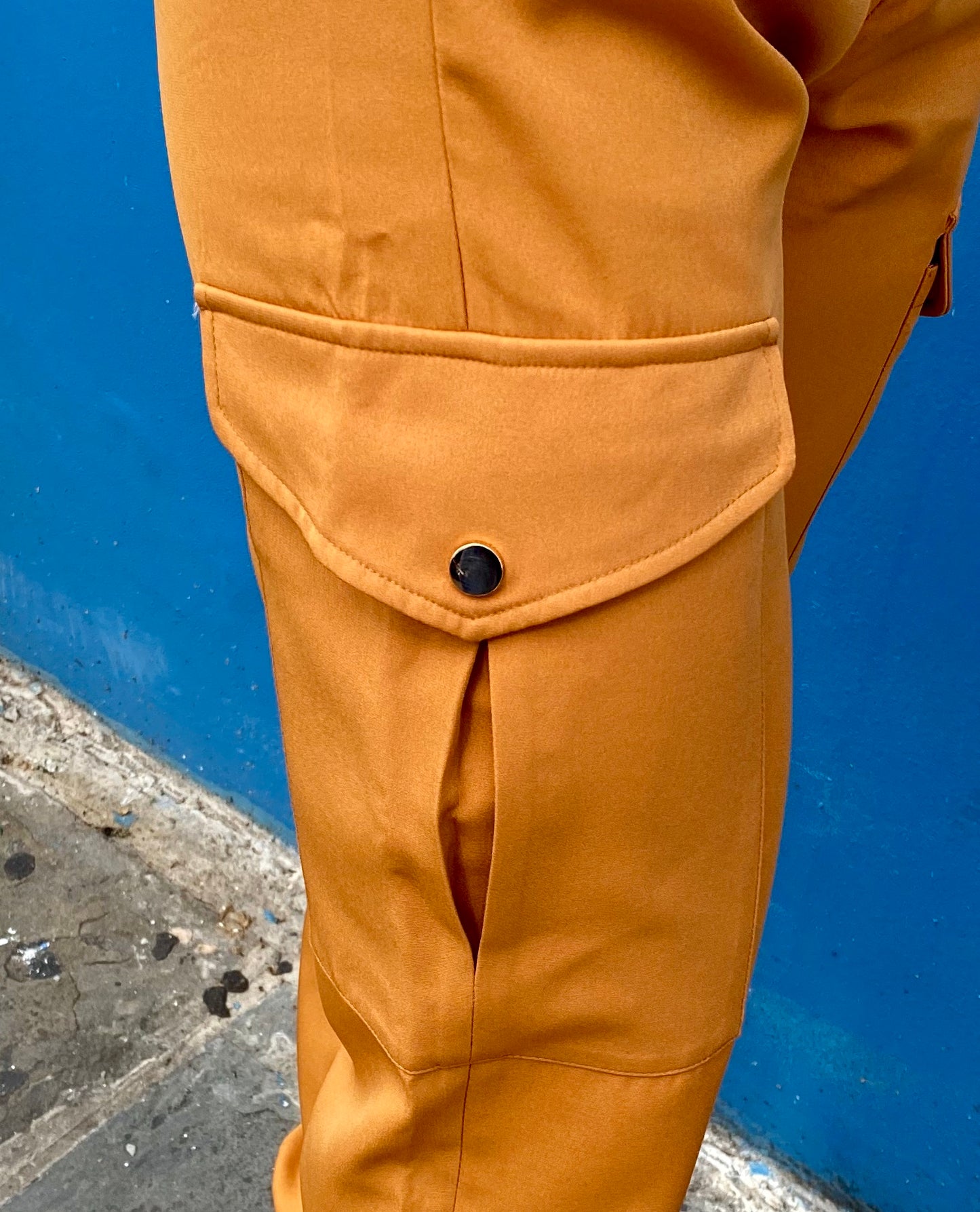 Women Cargo Pants, Camel, Medium to Large