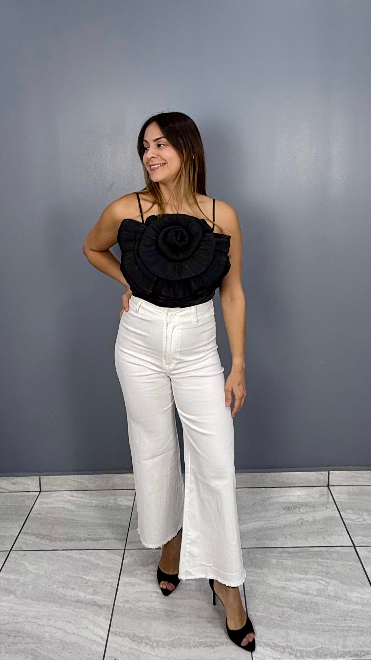 White Pant, Cotton Stretch, Small, Medium & Large