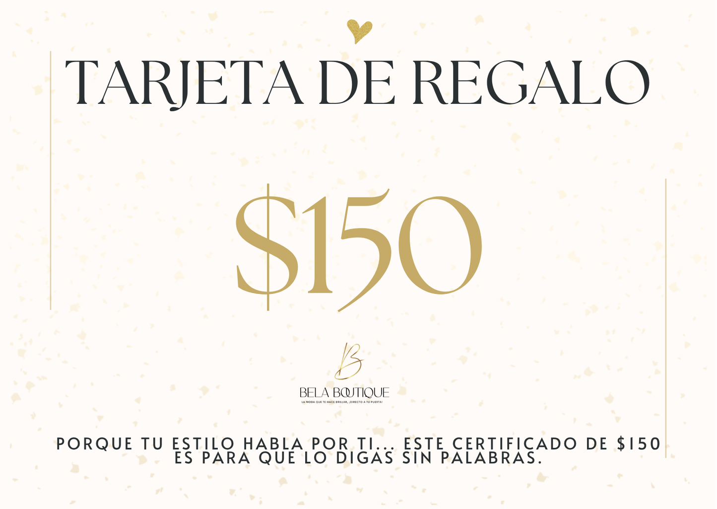 Bela Gift Card